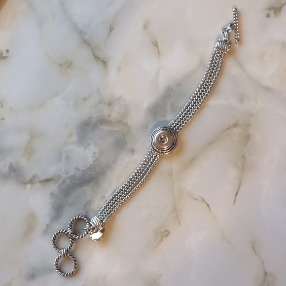 Adjustable bracelet for snap jewelry - Picture 2 of 3